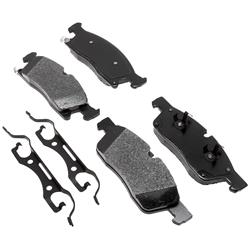 ACDelco Gold Semi-Metallic Brake Pads for 2012-2024 DURANGO, 2012-2021 GRAND CHEROKEE, 2022 GRAND CHEROKEE WK - 19431203