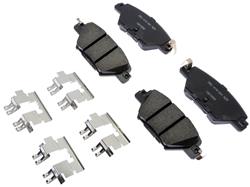 ACDelco Gold Ceramic Brake Pads for 2016-2023 CX-9 - 19428207