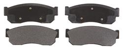 ACDelco Gold Semi-Metallic Brake Pads for 1987-1988 JUSTY - 18028809