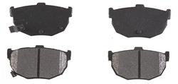 ACDelco Gold Semi-Metallic Brake Pads for 1994-1996 ELANTRA, 1985-1990 MAXIMA, 1990-1992 STANZA - 18037603