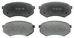 ACDelco Gold Organic Brake Pads for 1995-2004 TACOMA - 18037604