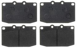 ACDelco Gold Organic Brake Pads for 1989-1991 RX-7 - 18029037