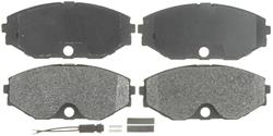 ACDelco Gold Semi-Metallic Brake Pads for 1990-1996 Q45 - 18029055