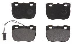 ACDelco Gold Semi-Metallic Brake Pads for 1990-1995 RANGE ROVER - 18039343