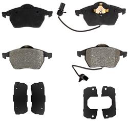 ACDelco Gold Semi-Metallic Brake Pads for 1998-1999 A6, A6 QUATTRO, 1999 PASSAT - 88928132