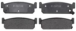 ACDelco Gold Organic Brake Pads for 1993-1997 J30, 2003-2004 M45, 1994-2006 Q45 - 18029135