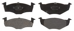 ACDelco Gold Semi-Metallic Brake Pads for 1995-1998 GOLF, 1997-1998 JETTA - 18038557