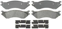ACDelco Gold Semi-Metallic Brake Pads for 2001-2008 RAM 3500, RAM 2500, 2006-2008 RAM 1500 - 19288594