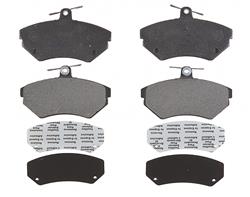 ACDelco Gold Semi-Metallic Brake Pads for 1995-2002 CABRIO, 1993-1999 GOLF, 1996-1997 PASSAT - 18038559