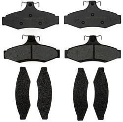 ACDelco Gold Organic Brake Pads for 1999-2002 NUBIRA, LEGANZA, 1997-2004 DIAMANTE - 18039602