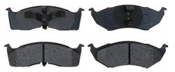 ACDelco Gold Semi-Metallic Brake Pads for 1998-2005 NEON - 19288597