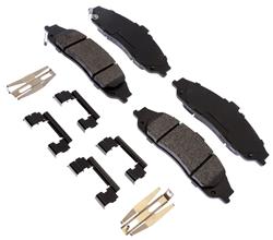 ACDelco Gold Semi-Metallic Brake Pads for 1997-2013 CORVETTE, 2004-2009 XLR - 19423397