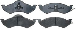 ACDelco Gold Ceramic Brake Pads for 1999 DAKOTA, 1998-1999 DURANGO - 89034076