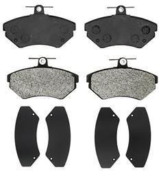 ACDelco Gold Semi-Metallic Brake Pads for 1996-2000 A4, A4 QUATTRO, 1996-2005 PASSAT - 88916898