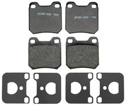 ACDelco Gold Organic Brake Pads for 1999 9-5 - 88916915
