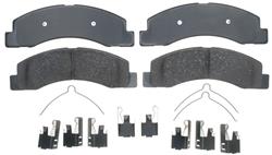 ACDelco Gold Ceramic Brake Pads for 1999-2004 F-350 SUPER DUTY, F-250 SUPER DUTY, 2000-2005 EXCURSION - 19157245