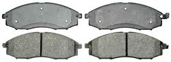 ACDelco Gold Organic Brake Pads for 2003-2004 FRONTIER, 2000-2004 XTERRA - 89028802