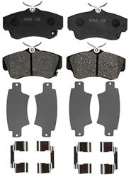 ACDelco Gold Ceramic Brake Pads for 2003-2005 NEON, 2001-2010 PT CRUISER - 19157249