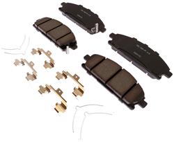 ACDelco Gold Ceramic Brake Pads for 2004-2009 QUEST - 19389689