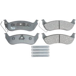 ACDelco Gold Semi-Metallic Brake Pads for 2003-2004 GRAND MARQUIS, MARAUDER, TOWN CAR - 19287148