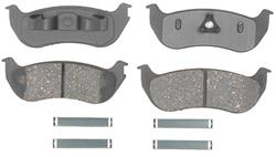 ACDelco Gold Ceramic Brake Pads for 2003 WRANGLER - 19157909