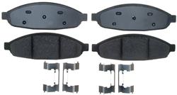 ACDelco Gold Ceramic Brake Pads for 2004-2008 PACIFICA - 19157900