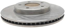 ACDelco Silver Non-Coated Brake Rotors for 2005-2006 EQUINOX, 2006 TORRENT, 2002-2007 VUE - 19241825