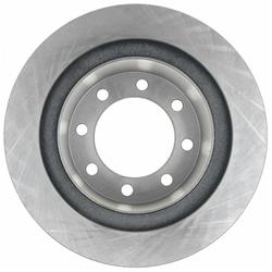 ACDelco Silver Non-Coated Brake Rotors for 2003-2008 RAM 3500, RAM 2500, 2006-2008 RAM 1500 - 19261794