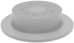 ACDelco Silver Coated Disc Brake Rotors 19327772