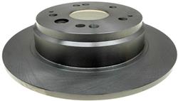 ACDelco Silver Non-Coated Brake Rotors for 2003-2011 ELEMENT, 2004-2008 TL - 19287376
