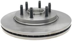 ACDelco Silver Non-Coated Brake Rotors for 2004-2008 F-150, 2004 F-150 HERITAGE, 2006-2008 MARK LT - 19261771