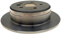 ACDelco Silver Non-Coated Brake Rotors for 1988-1991 CAMRY, 1986-1993 CELICA, 1990-1991 ES250 - 19296863