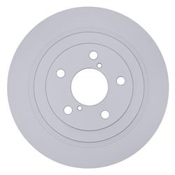 ACDelco Silver Coated Disc Brake Rotors for 2006-2007 IMPREZA, 2005-2009 LEGACY - 19328091