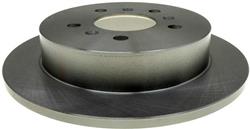 ACDelco Silver Non-Coated Brake Rotors for 2006-2010 IMPALA, 2008-2009 LACROSSE, 2006-2007 MONTE CARLO - 19241840