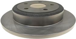 ACDelco Silver Non-Coated Brake Rotors for 2006-2010 COMMANDER, 2005-2010 GRAND CHEROKEE - 19261792