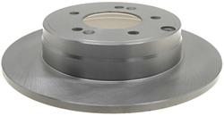 ACDelco Silver Non-Coated Brake Rotors for 2010-2011 AZERA, 2014-2016 CADENZA, 2006-2010 SONATA - 19287385