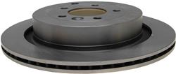 ACDelco Silver Non-Coated Brake Rotors for 2005-2009 LR3, 2010-2016 LR4, 2006-2013 RANGE ROVER SPORT - 19298560