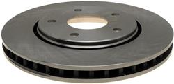 ACDelco Silver Non-Coated Brake Rotors for 2008-2009 GRAND CARAVAN, TOWN & COUNTRY - 19255484