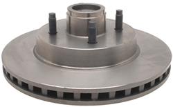 ACDelco Silver Non-Coated Brake Rotors for 1987-1993 MUSTANG - 19296847