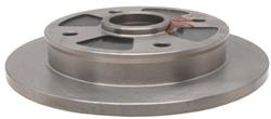 ACDelco Silver Non-Coated Brake Rotors for 1986-1989 323, 1991-1994 CAPRI, 1988-1989 TRACER - 19286339