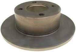 ACDelco Silver Non-Coated Brake Rotors for 1989-1991 100, 100 QUATTRO - 19296946