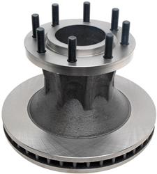 ACDelco Silver Non-Coated Brake Rotors for 1994-1999 RAM 3500 - 19296956