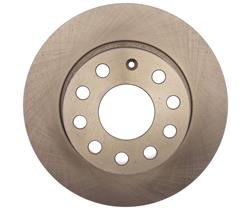 ACDelco Silver Non-Coated Brake Rotors for 2019-2024 JETTA, 2022-2023 TAOS - 19425486