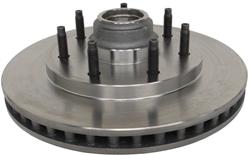 ACDelco Silver Non-Coated Brake Rotors for 2000-2003 F-150, 1997-1999 F-250, 1997 F-250 HD - 19287286