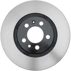 ACDelco Silver Coated Disc Brake Rotors for 1999-2006 JETTA, GOLF, 1998-2010 BEETLE - 19327770