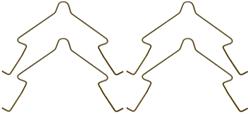 ACDelco Gold Brake Hardware Components for 1999-2005 GRAND VITARA, 1996-1998 SIDEKICK, 2002-2004 XL-7 - 19310710