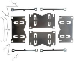 ACDelco 18K1088X Professional Front Disc Brake Caliper Hardware Kit with Clips and Springs