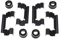 ACDelco Gold Brake Hardware Kits for 2005-2013 CORVETTE, 2005-2006 GTO, 2004-2009 XLR - 19261380