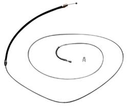 ACDelco Parking Brake Cables for 1969 COUGAR, MUSTANG - 19109771