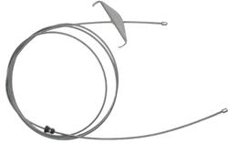 ACDelco Parking Brake Cables for 1999-2004 F-350 SUPER DUTY, F-450 SUPER DUTY - 19136279